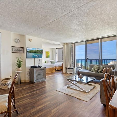 Beautifully Renovated 32Nd Floor Deluxe Ocean View Waikiki Condo Condo Honolulu Extérieur photo