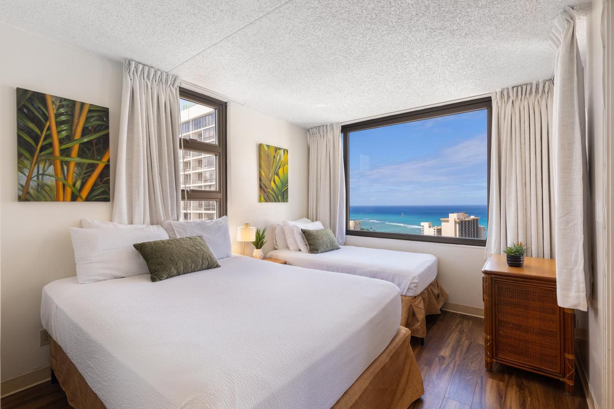 Beautifully Renovated 32Nd Floor Deluxe Ocean View Waikiki Condo Condo Honolulu Extérieur photo